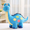 Dinosaur plush toy, close-up detail
