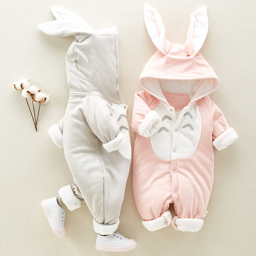 Cotton Baby Romper - Breathable Newborn Jumpsuit